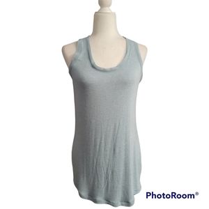 CABI Tank Top Sleeveless Blue Small